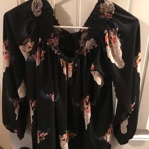 Off the shoulder blouse